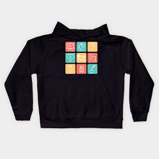 designer identity Kids Hoodie